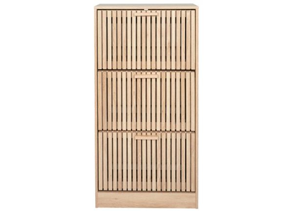 Zapatero nórdico 3 PUERTAS modelo GARDEN, 60 X 24 X 113 CM ALTO.