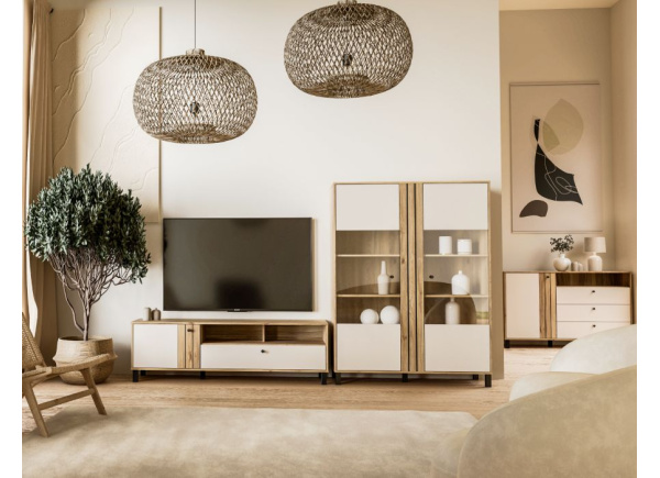 Aparador 3 cajones 1 puerta y hueco ARNEY