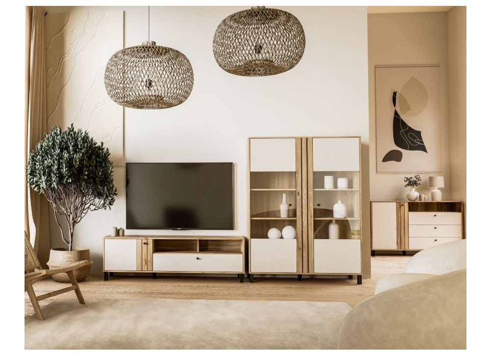 Aparador 3 cajones 1 puerta y hueco ARNEY