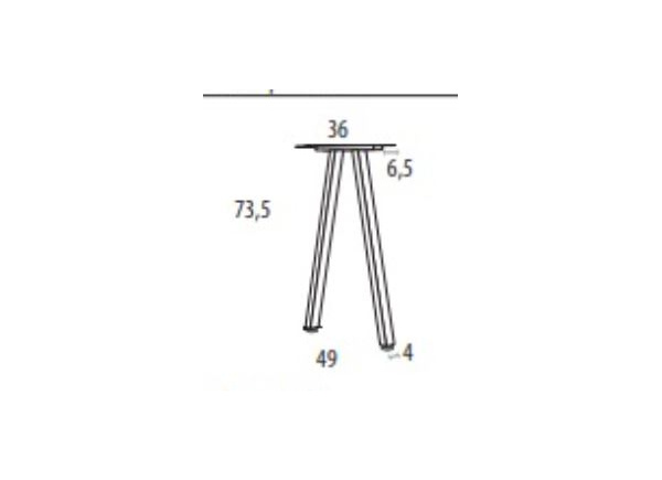 Mesa de estudio 2 patas CORBAN SUITE