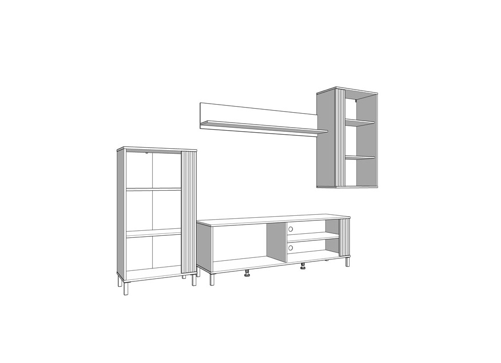 Librería para salón BASTIA