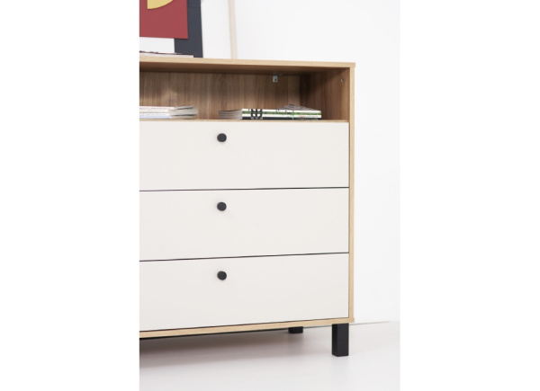 Aparador 3 cajones 1 puerta y hueco ARNEY