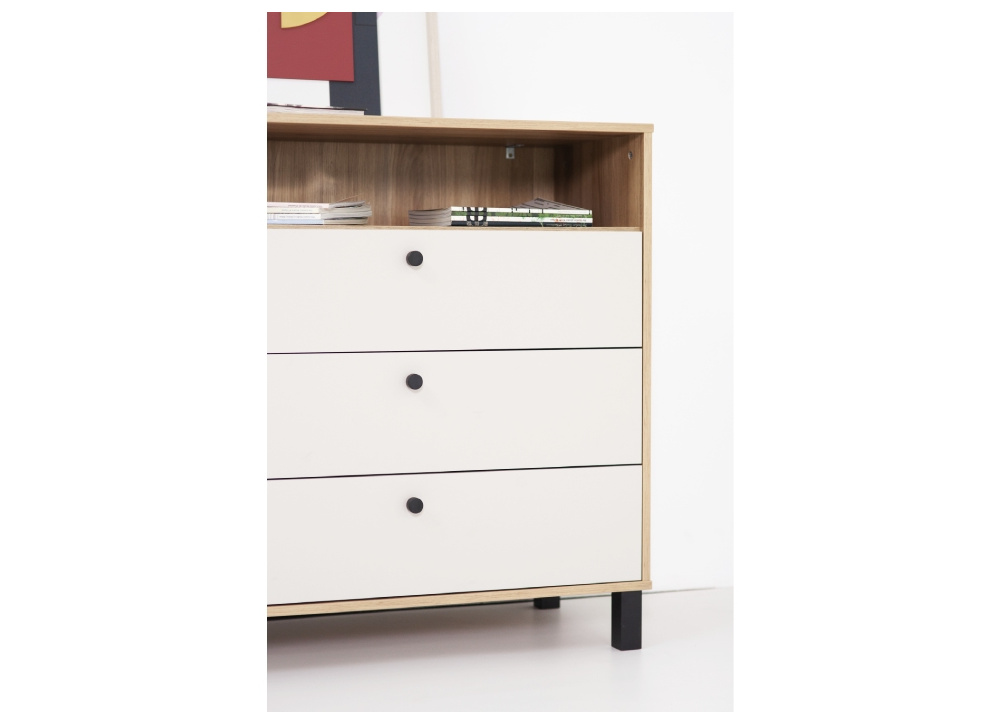 Aparador 3 cajones 1 puerta y hueco ARNEY