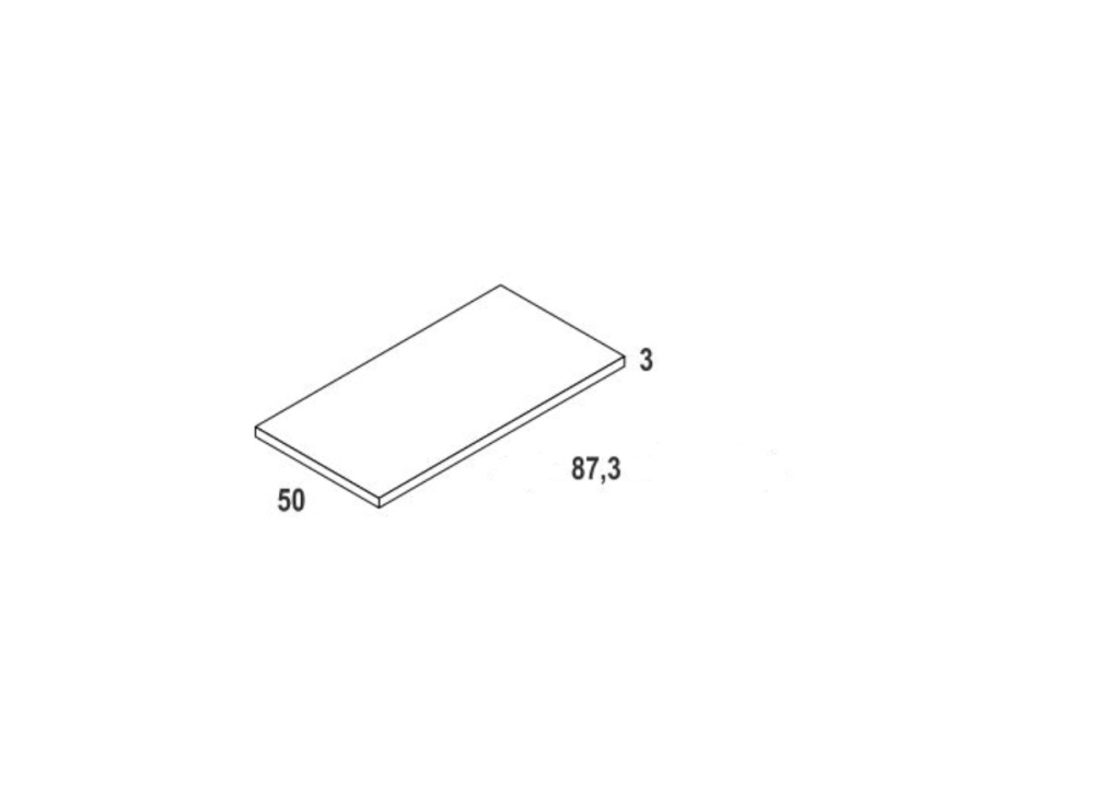 Estante fijo para armarios FLORIDA