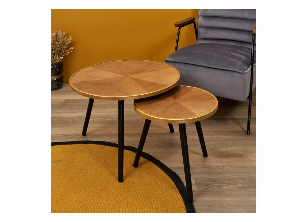 Set de 2 mesas nido ELISA