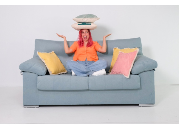 Cojín de algodón varios colores RETRO