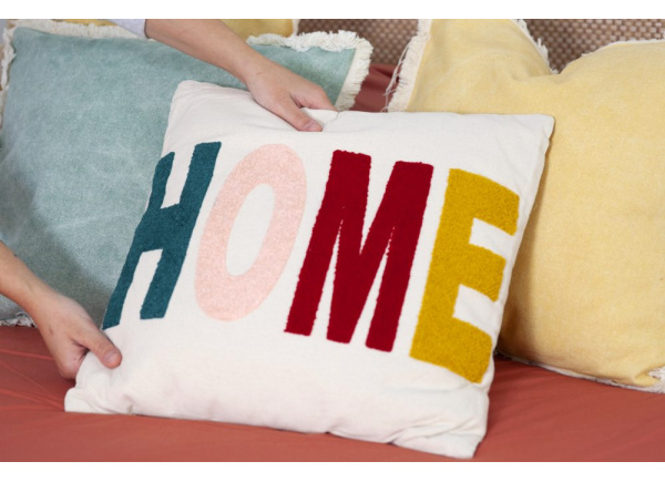 Coking Letras de algodão HOME