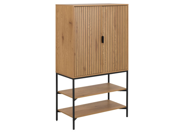 Aparador alto 2 puertas y 2 estantes ARNE