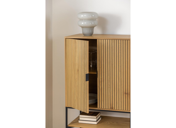 Aparador alto 2 puertas y 2 estantes ARNE