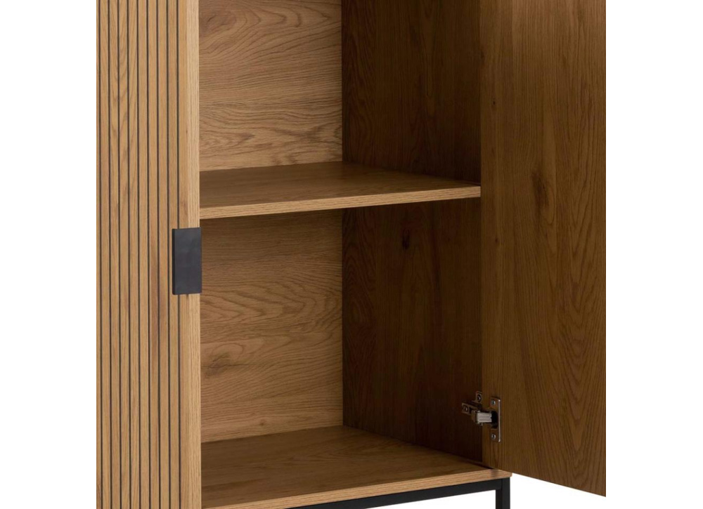 Aparador alto 2 puertas y 2 estantes ARNE