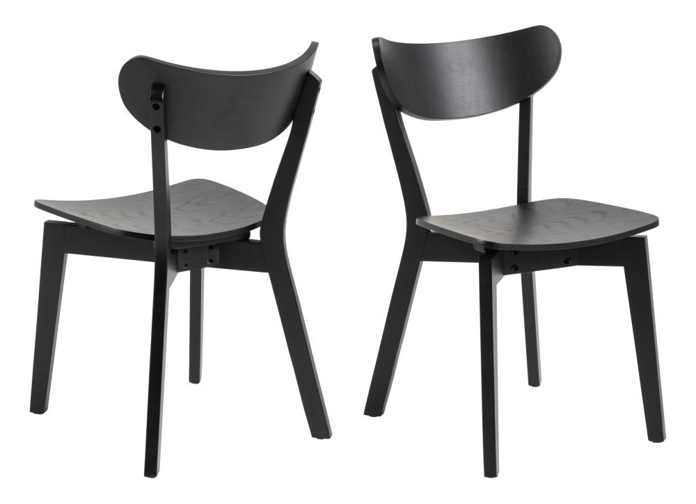 Pack 2 Sillas madera con respaldo ELVA