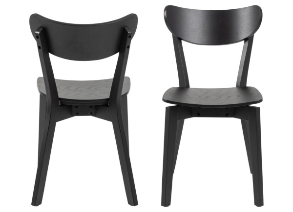 Pack 2 Sillas madera con respaldo ELVA