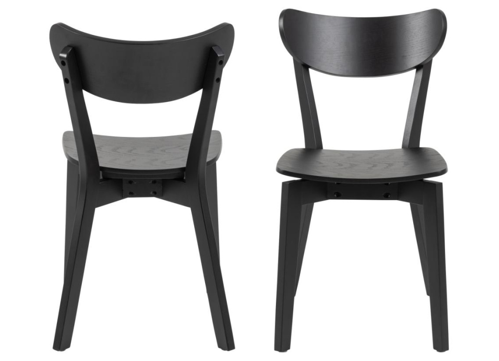 Pack 2 Sillas madera con respaldo ELVA