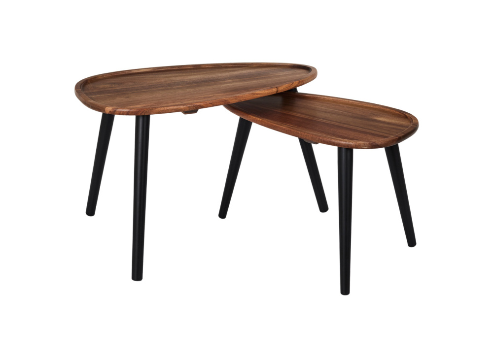 Jogo de 2 mesas centro ARLEY