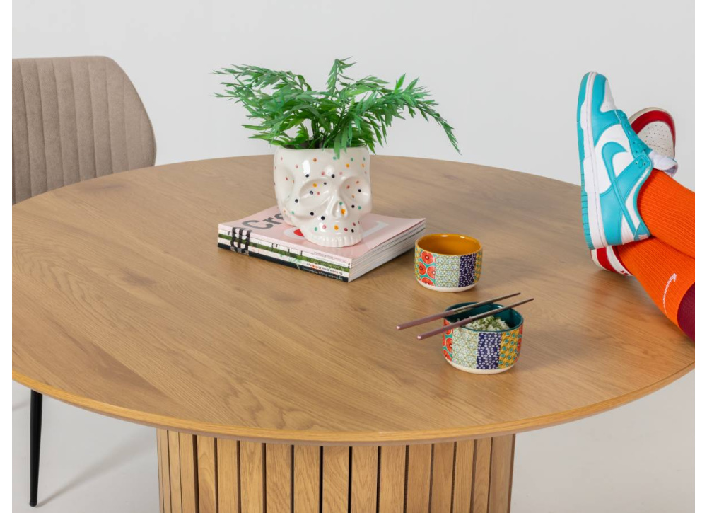 Mesa de comedor redonda REEF