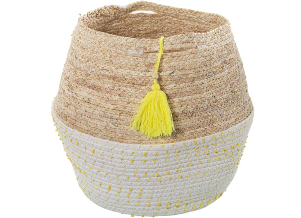 Set de 2 cestos de ratán COZY