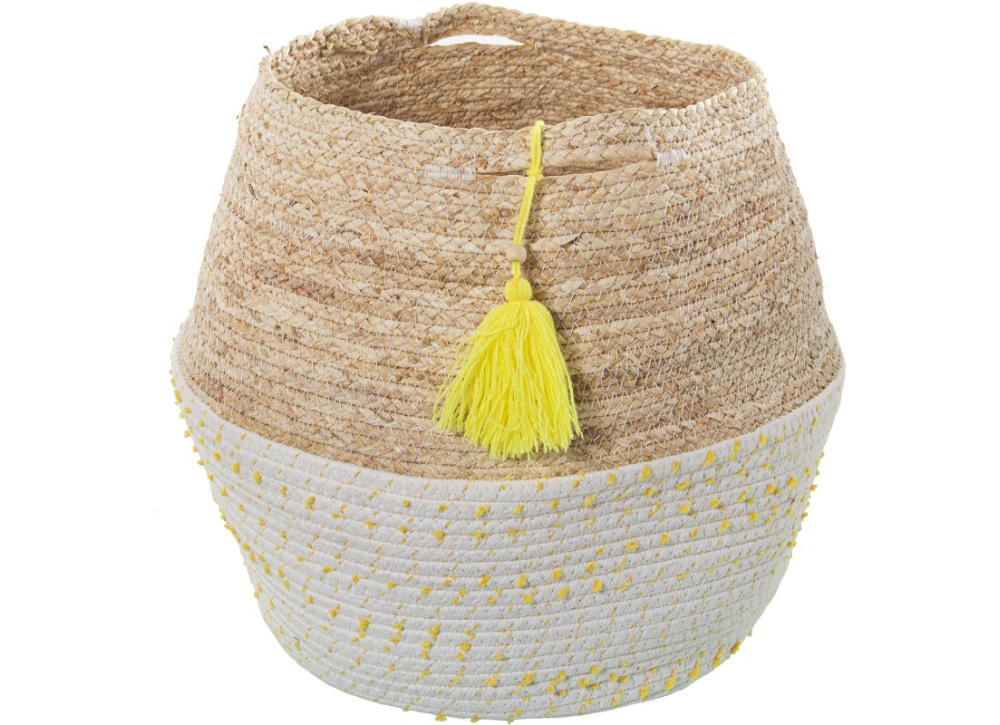 Set de 2 cestos de ratán COZY