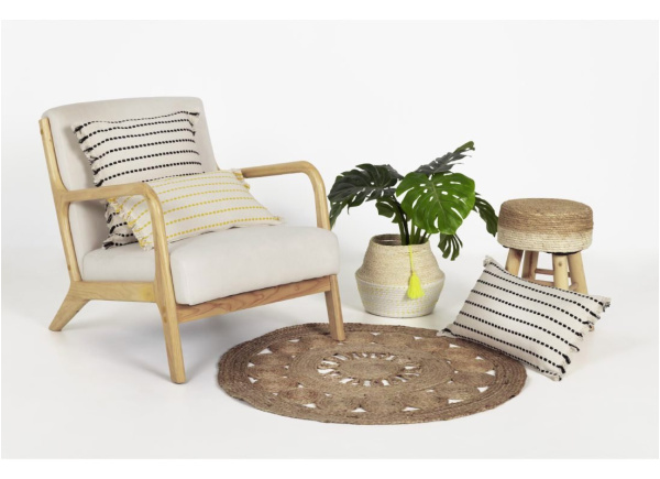 Set de 2 cestos de ratán COZY