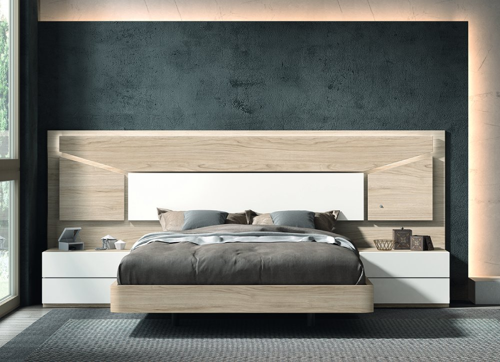 Quarto de casamento com LEDs ASIA