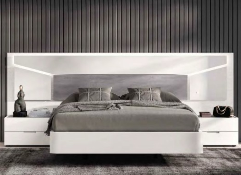 Dormitorio de matrimonio con leds ASIA