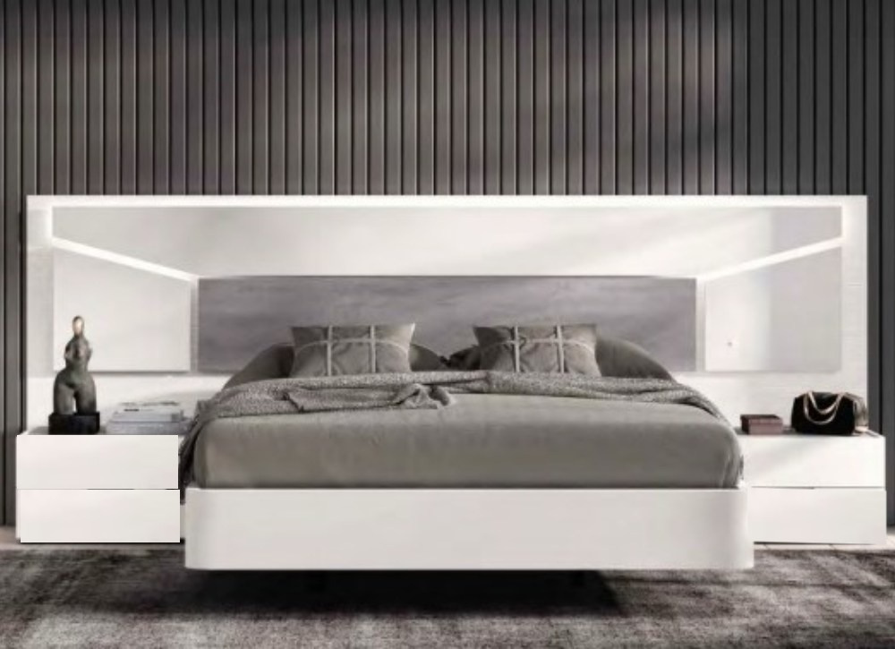 Dormitorio de matrimonio con leds ASIA