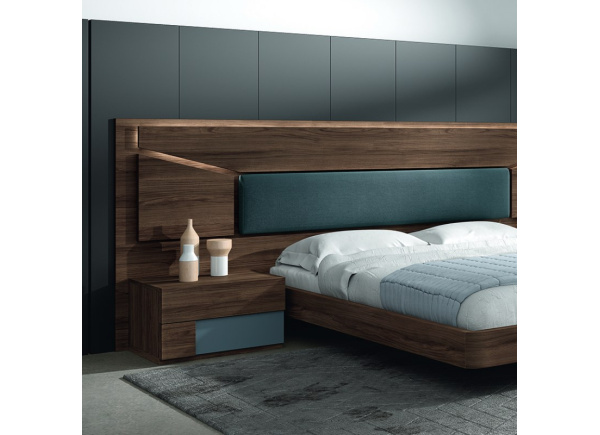 Dormitorio de matrimonio con leds ASIA