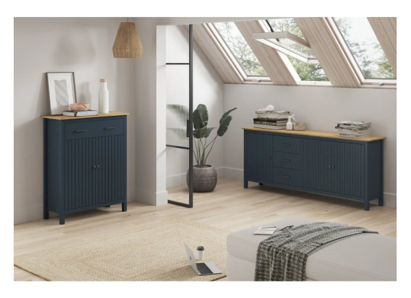 Aparador alto 2 puertas y 1 cajón RANDA