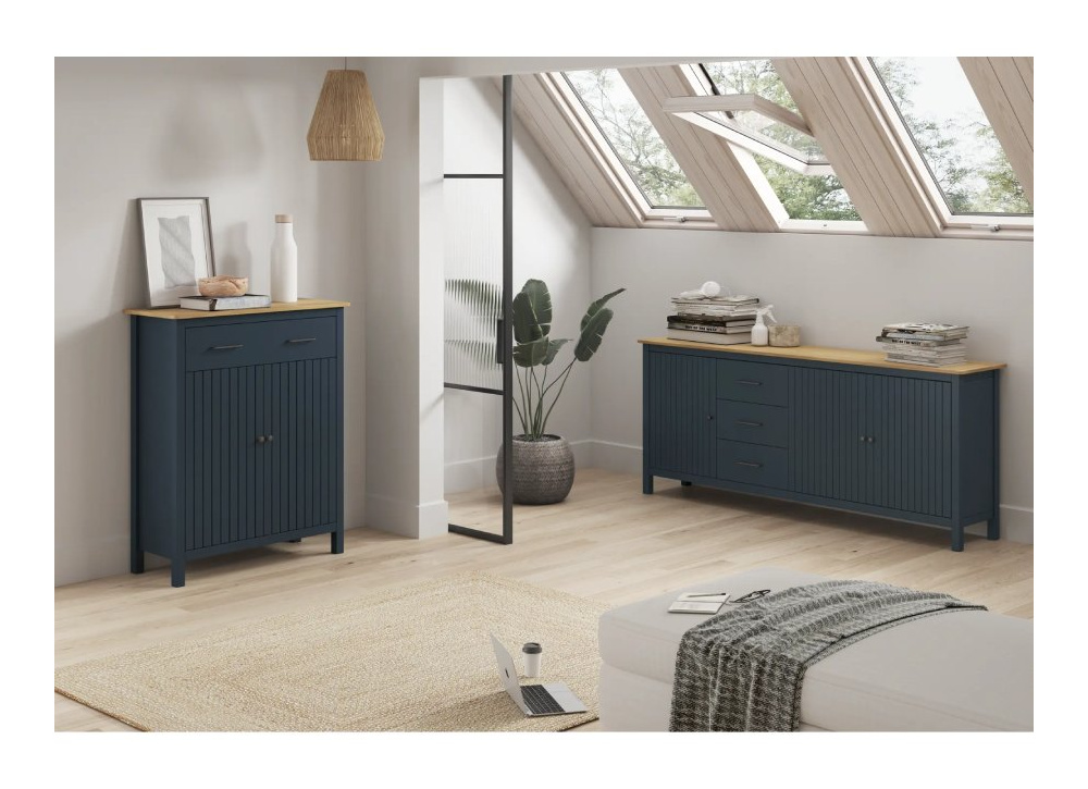 Aparador alto 2 puertas y 1 cajón RANDA