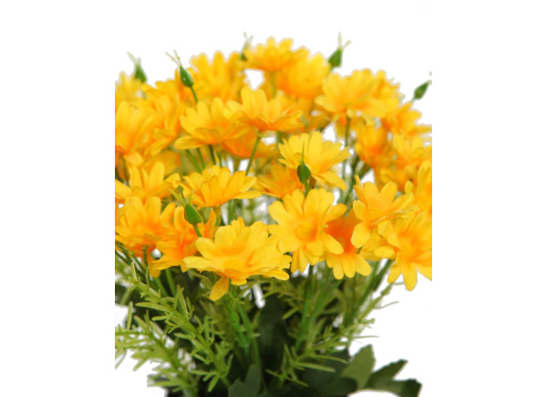 Maceta margaritas artificiales SERENO