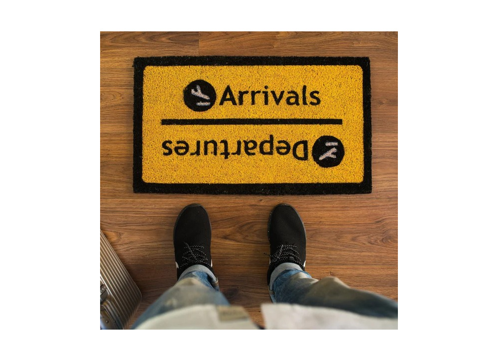 Capacho amarelo AEROPORTO