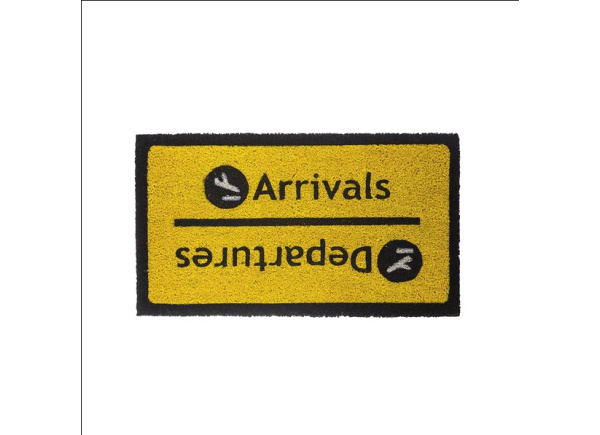 Felpudo amarillo AEROPUERTO