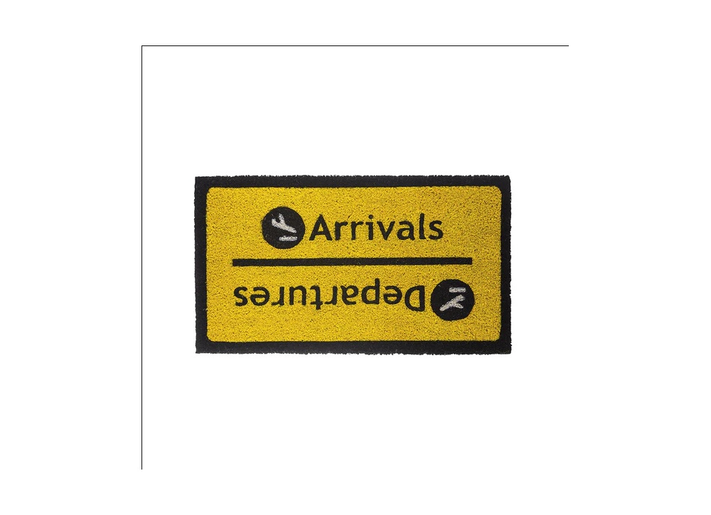 Felpudo amarillo AEROPUERTO