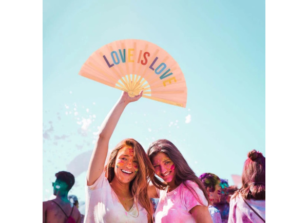 Abanico LOVE IS LOVE