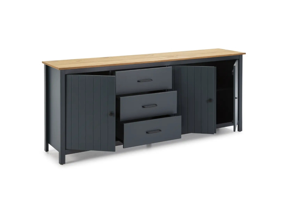 Aparador 3 puertas y 3 cajones RANDA