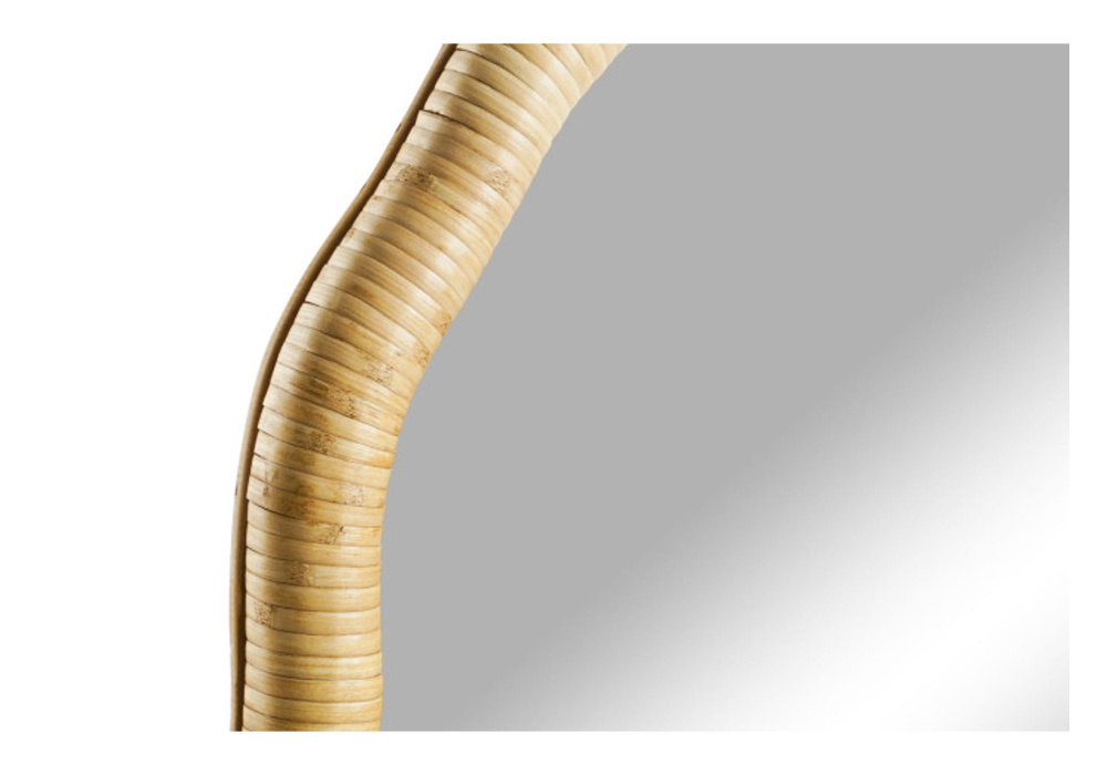 Espejo con borde ratán NOVAQ