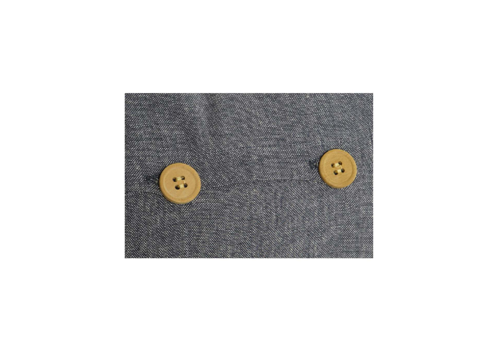 Cojín Rectangular Botón ORIA