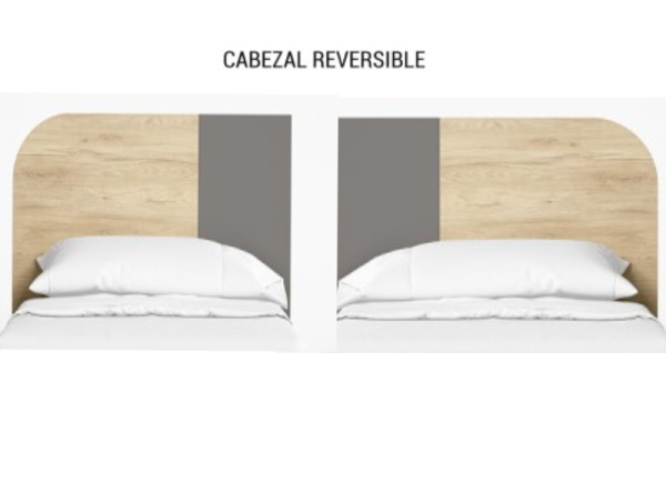 Cabecero reversible de 90 ó 105 CLEO