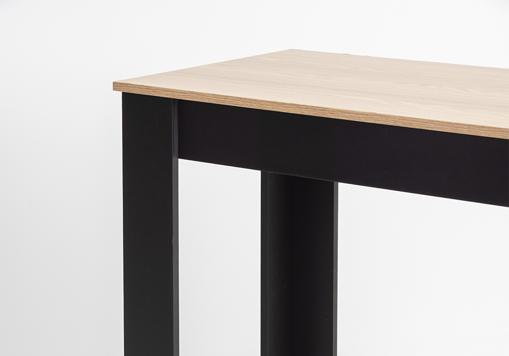 Mesa alta con estantes ALEX