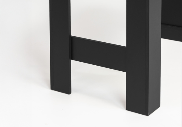 Mesa alta con estantes ALEX