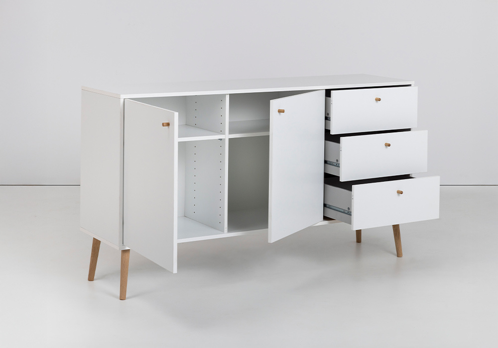 Aparador 2 puertas y 3 cajones TEMPUS