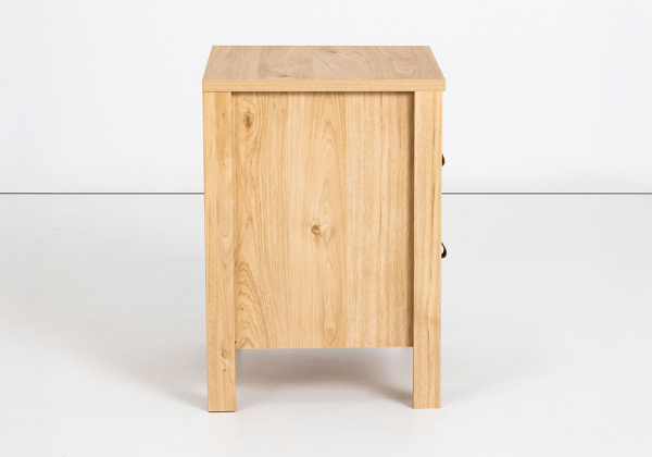 Mesita de noche 2 cajones LILLA