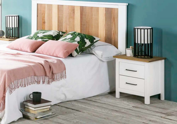 Mesilla de 2 cajones RANDA