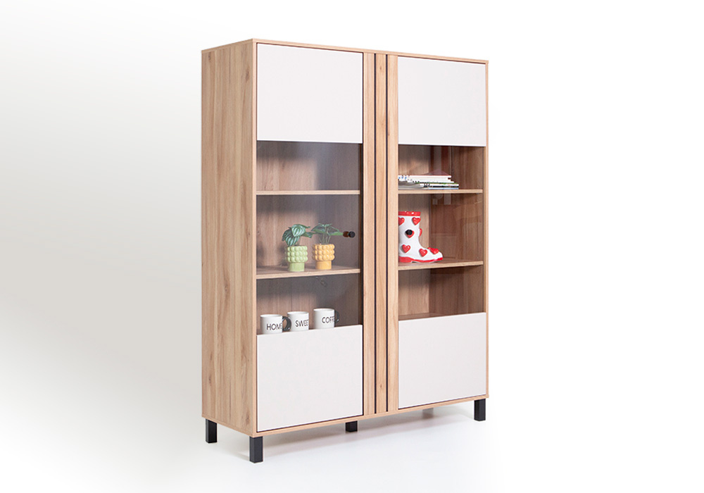 Vitrina de salón 2 puertas ARNEY