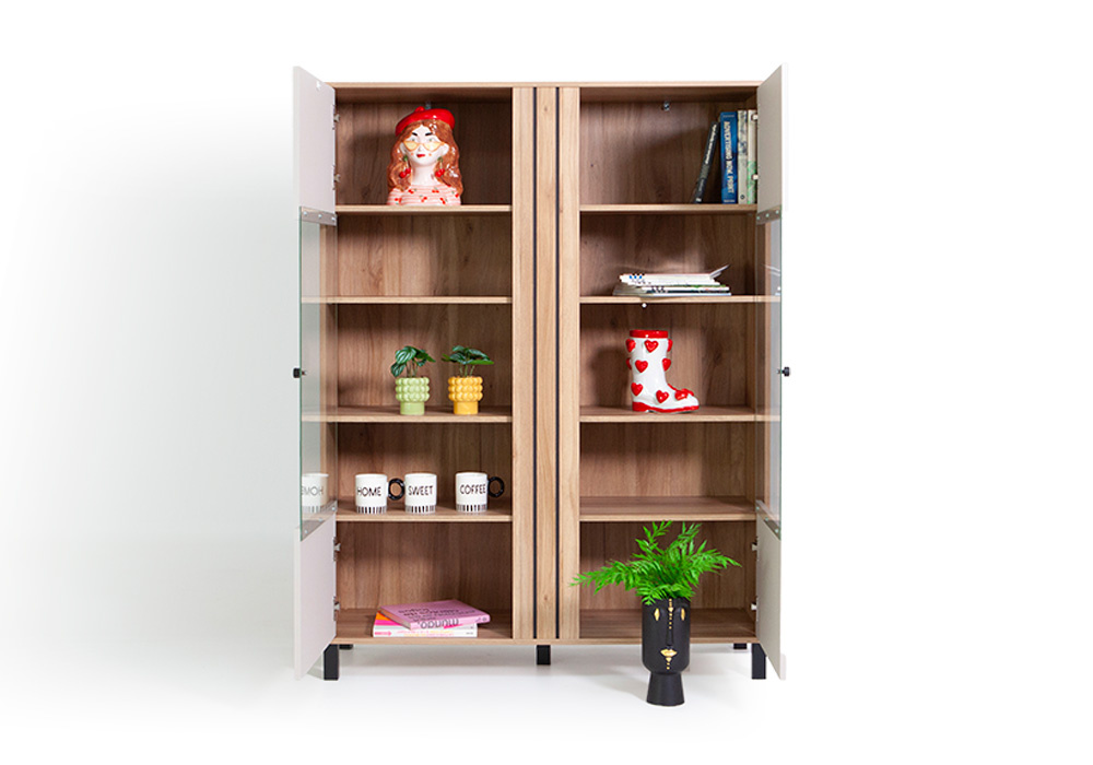 Expositor da sala de estar 2 portas ARNEY