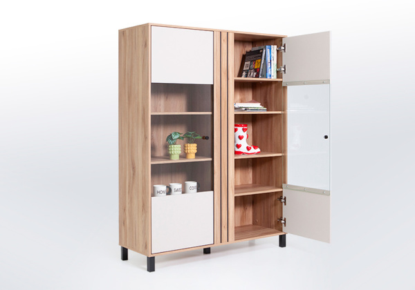 Vitrina de salón 2 puertas ARNEY