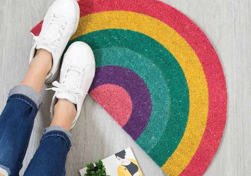 Felpudo multicolor CORAE