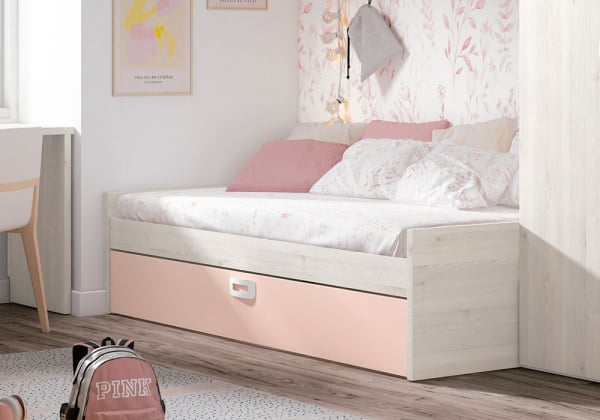 Cama nido de 90 ó 105 con arrastre nido CLEO