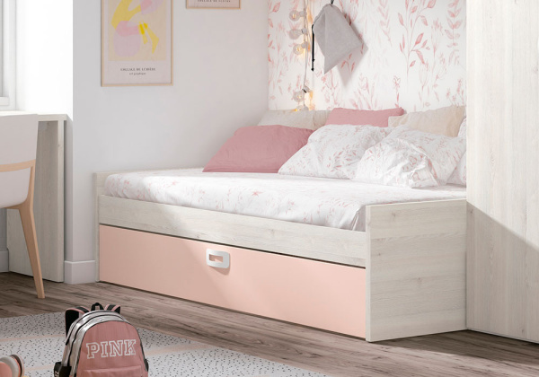 Ninho de cama de 90 ou 105 com ninho de arrasto CLEO