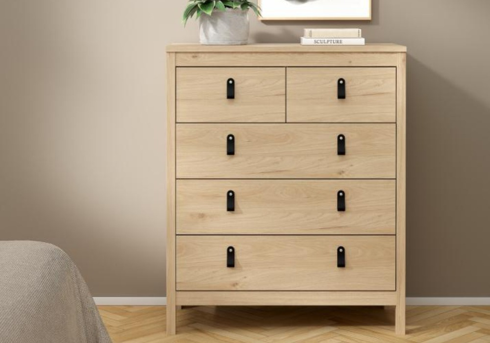 CÓMODA DE GAVETAS LILLA 5 GAVETAS