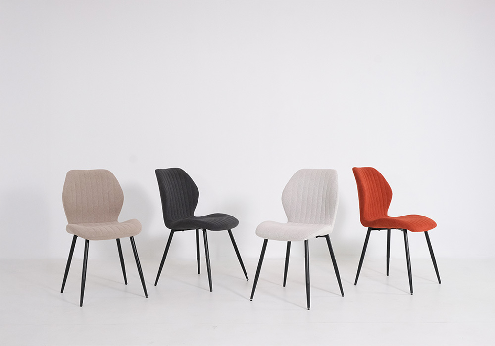 Cadeira de jantar estofada MIMI